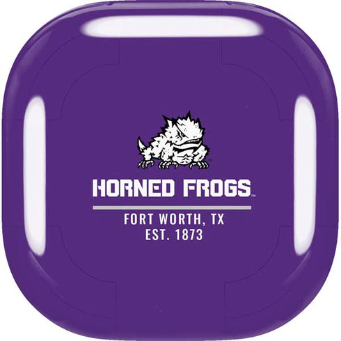 Texas Christian University Horned Frogs Fort Worth Galaxy Buds Live Skin