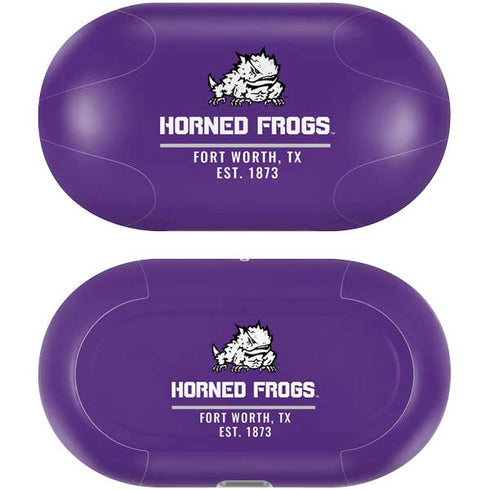 Texas Christian University Horned Frogs Fort Worth Galaxy Buds Plus Skin