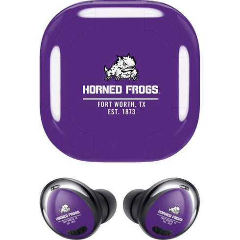 Texas Christian University Horned Frogs Fort Worth Galaxy Buds Pro Skin