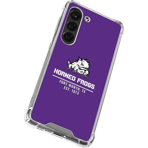 Texas Christian University Horned Frogs Fort Worth Galaxy S23 Clear Case