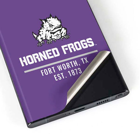 Texas Christian University Horned Frogs Fort Worth Galaxy S23 Ultra Skin
