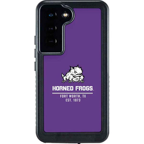 Texas Christian University Horned Frogs Fort Worth Galaxy S23 Waterproof Case