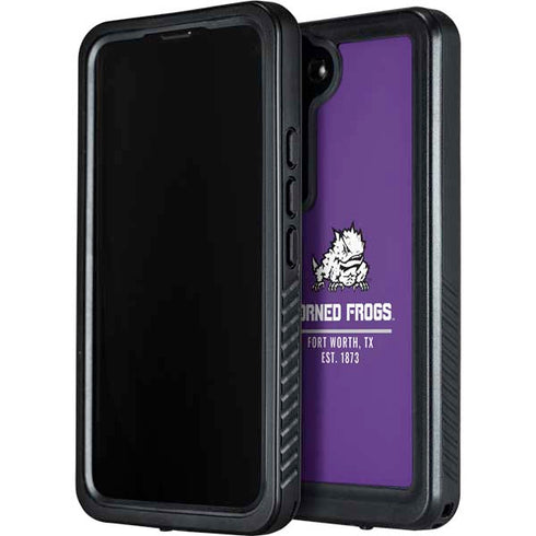 Texas Christian University Horned Frogs Fort Worth Galaxy S23 Waterproof Case