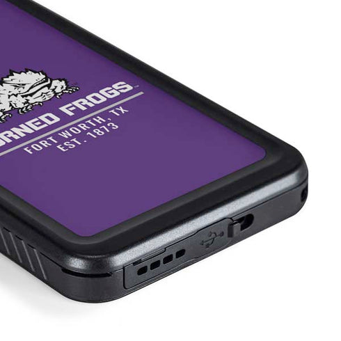 Texas Christian University Horned Frogs Fort Worth Galaxy S23 Waterproof Case