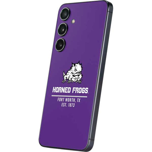 Texas Christian University Horned Frogs Fort Worth Galaxy S25 Plus Skin