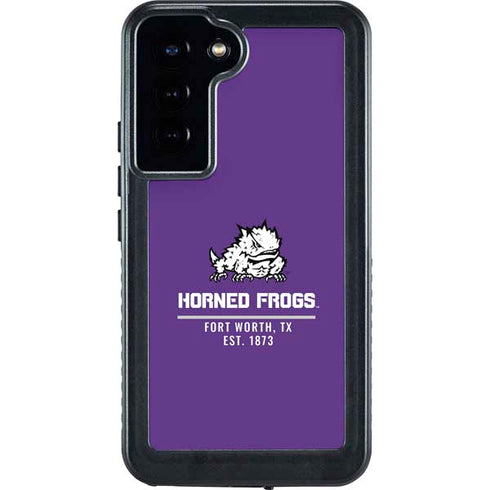 Texas Christian University Horned Frogs Fort Worth Galaxy S24 Plus Waterproof Case