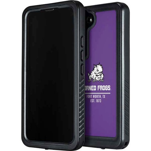 Texas Christian University Horned Frogs Fort Worth Galaxy S24 Plus Waterproof Case