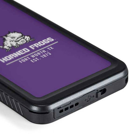 Texas Christian University Horned Frogs Fort Worth Galaxy S24 Plus Waterproof Case