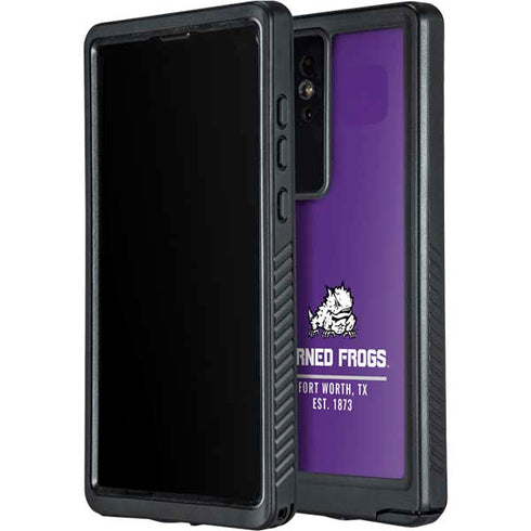 Texas Christian University Horned Frogs Fort Worth Galaxy S24 Ultra Waterproof Case