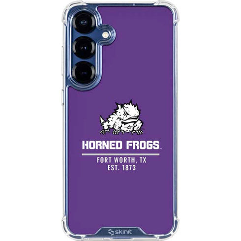 Texas Christian University Horned Frogs Fort Worth Galaxy S25 Clear Case