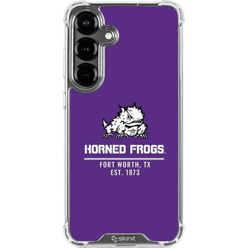 Texas Christian University Horned Frogs Fort Worth Galaxy S26 Clear Case