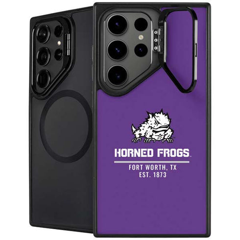 Texas Christian University Horned Frogs Fort Worth Galaxy S26 Ultra Kickstand Case