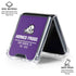 Texas Christian University Horned Frogs Fort Worth Galaxy Z Flip6 Clear Case