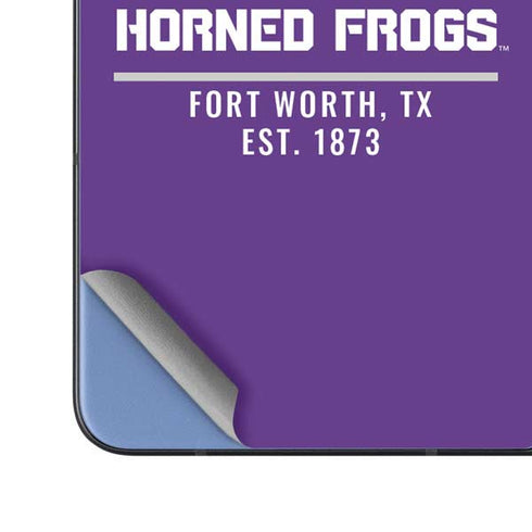 Texas Christian University Horned Frogs Fort Worth Galaxy Z Fold5 5G Skin