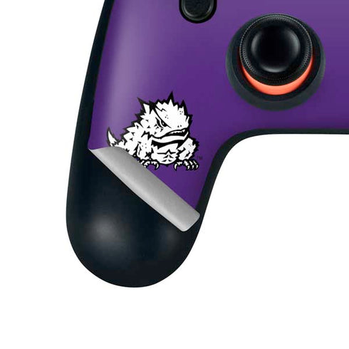 Texas Christian University Horned Frogs Fort Worth Google Stadia Controller Skin