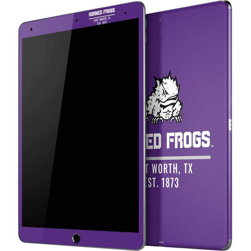 Texas Christian University Horned Frogs Fort Worth iPad Skins