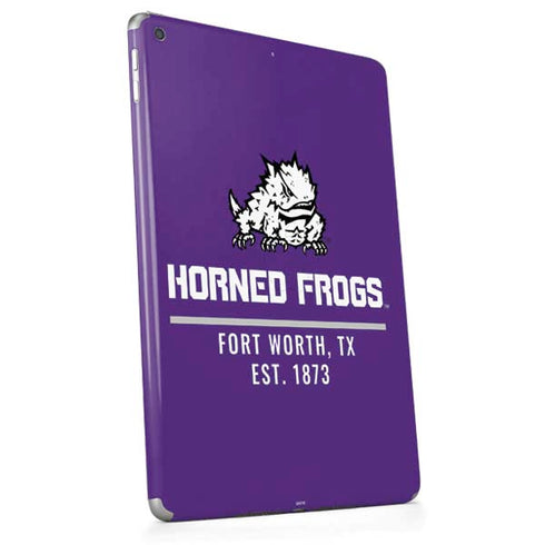 Texas Christian University Horned Frogs Fort Worth Apple iPad Skin