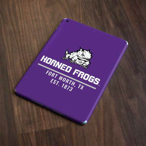 Texas Christian University Horned Frogs Fort Worth Apple iPad Skin