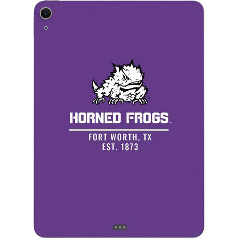 Texas Christian University Horned Frogs Fort Worth Apple iPad Air Skin