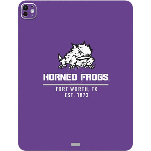 Texas Christian University Horned Frogs Fort Worth iPad Pro 13in M4 (2024) Skin