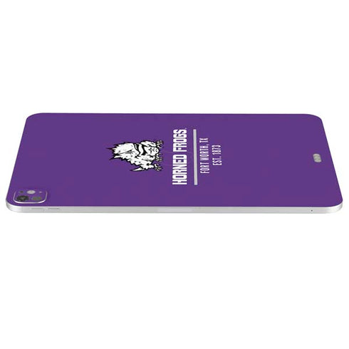 Texas Christian University Horned Frogs Fort Worth iPad Pro 13in M4 (2024) Skin