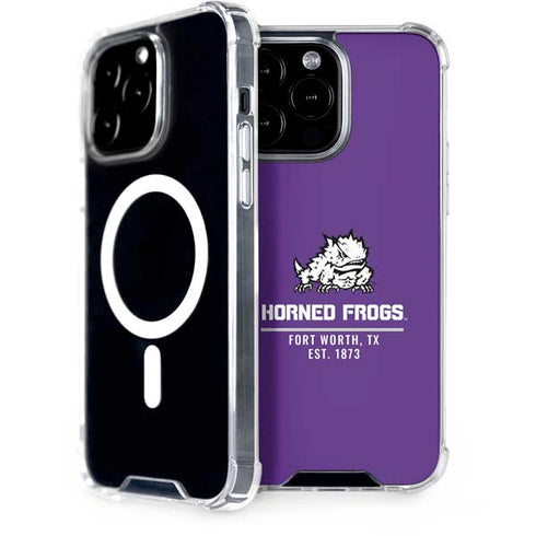 Texas Christian University Horned Frogs Fort Worth iPhone Cases