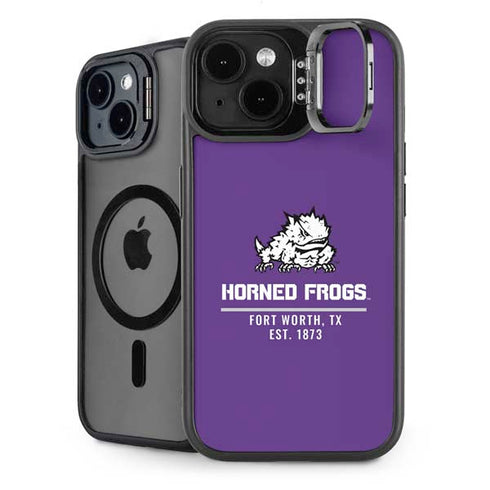 Texas Christian University Horned Frogs Fort Worth iPhone 14 Kickstand Case