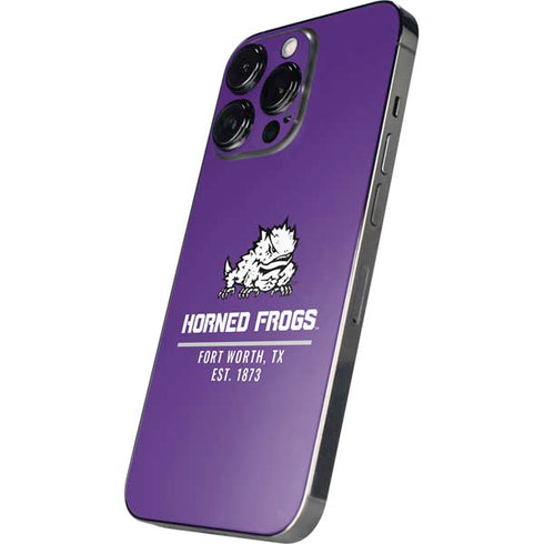 Texas Christian University Horned Frogs Fort Worth iPhone 14 Pro Max Skin