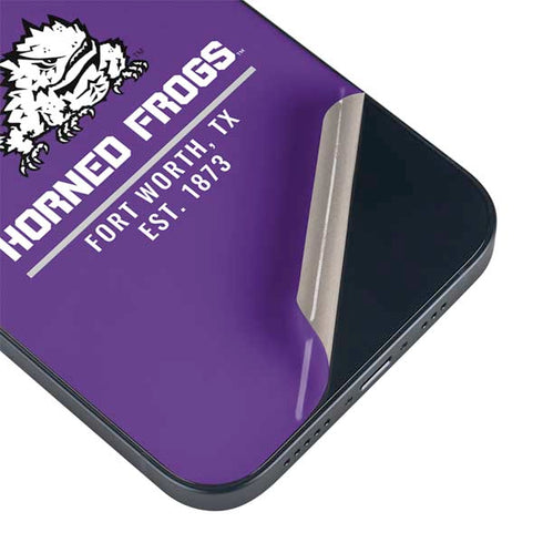 Texas Christian University Horned Frogs Fort Worth iPhone Skins
