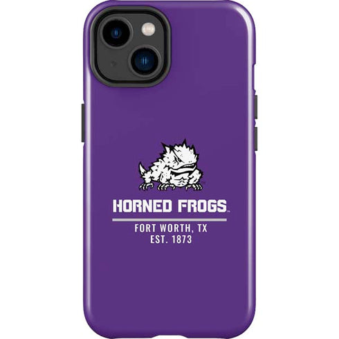 Texas Christian University Horned Frogs Fort Worth iPhone 15 Impact Case