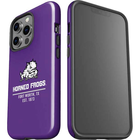 Texas Christian University Horned Frogs Fort Worth iPhone 15 Pro Impact Case