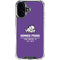 Texas Christian University Horned Frogs Fort Worth iPhone 16 Plus Clear Case