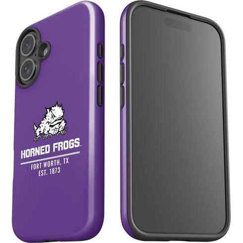 Texas Christian University Horned Frogs Fort Worth iPhone 16 Plus Impact Case