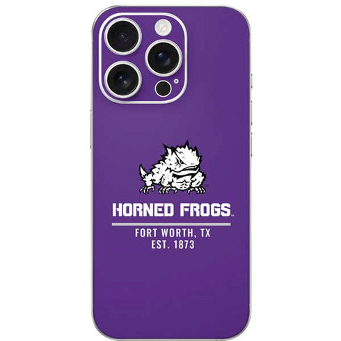 Texas Christian University Horned Frogs Fort Worth iPhone 16 Pro Skin