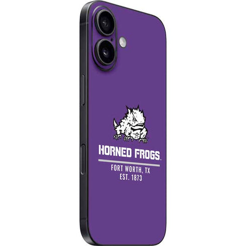 Texas Christian University Horned Frogs Fort Worth iPhone 16 Skin