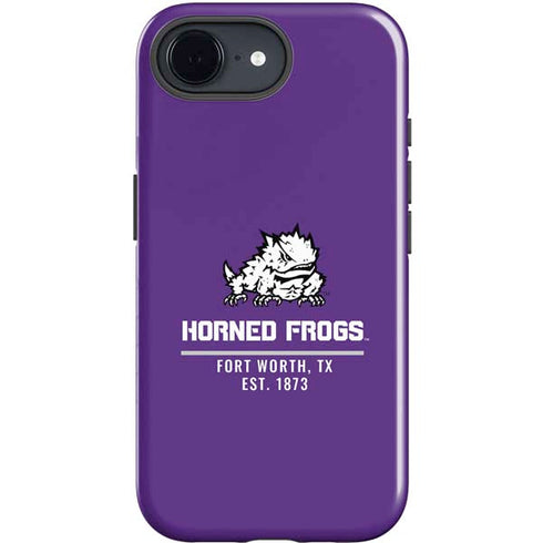 Texas Christian University Horned Frogs Fort Worth iPhone 16e Impact Case