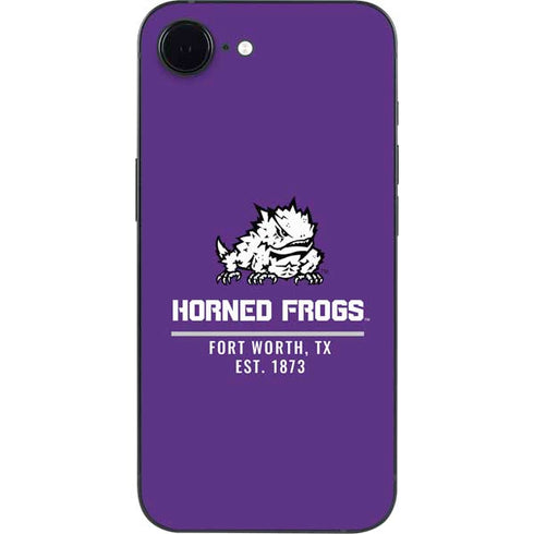 Texas Christian University Horned Frogs Fort Worth iPhone 16e Skin