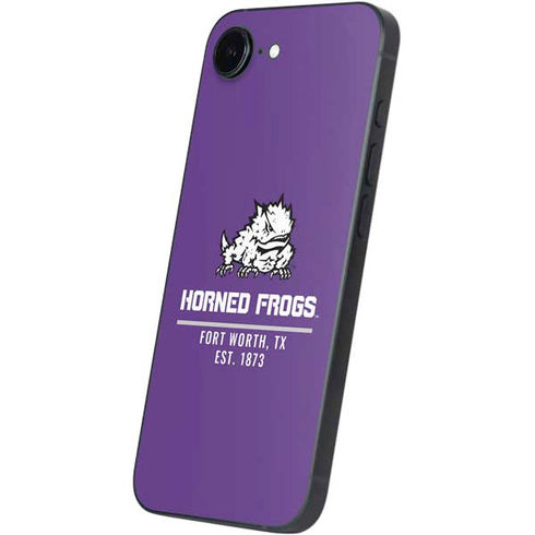 Texas Christian University Horned Frogs Fort Worth iPhone 16e Skin