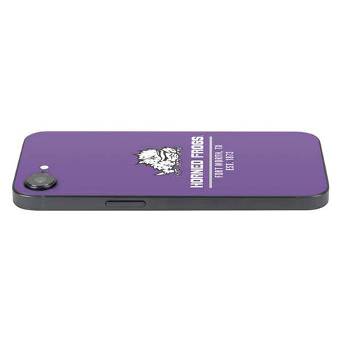 Texas Christian University Horned Frogs Fort Worth iPhone 16e Skin