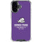 Texas Christian University Horned Frogs Fort Worth iPhone 17 Clear Case