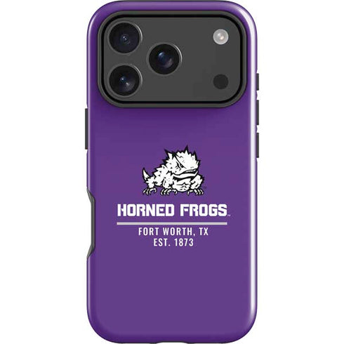 Texas Christian University Horned Frogs Fort Worth iPhone 18 Pro Impact Case