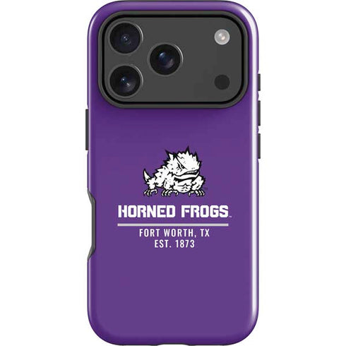 Texas Christian University Horned Frogs Fort Worth iPhone 18 Pro Max Impact Case
