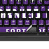 Texas Christian University Horned Frogs Fort Worth K95 RGB PLATINUM Mechanical Gaming Keyboard Skin
