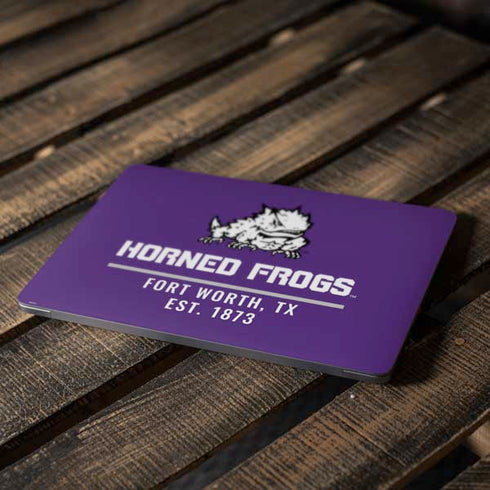 Texas Christian University Horned Frogs Fort Worth Apple MacBook Air Skin