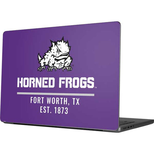 Texas Christian University Horned Frogs Fort Worth Apple MacBook Pro 14-inch Skin