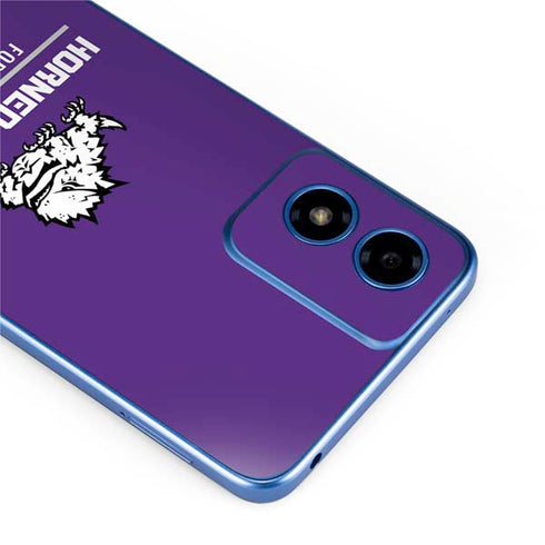 Texas Christian University Horned Frogs Fort Worth Moto G Play 4G (2024) Skin