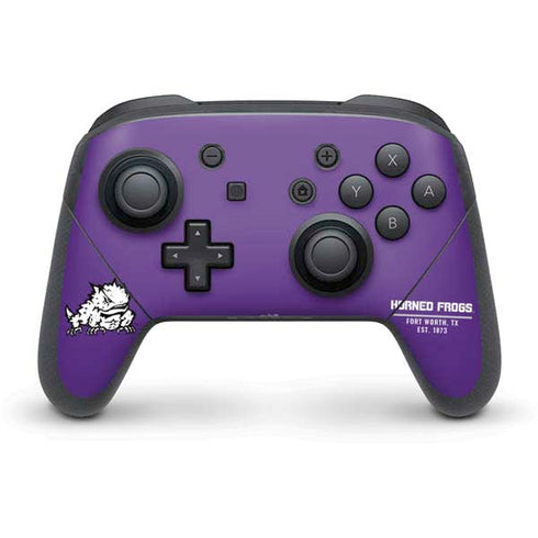 Texas Christian University Horned Frogs Fort Worth Nintendo Skins