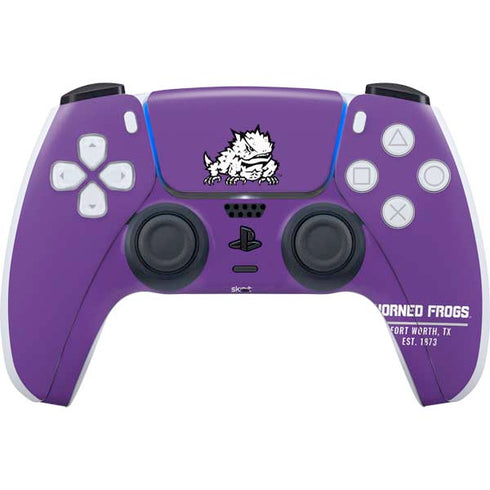 Texas Christian University Horned Frogs Fort Worth PlayStation PS5 Skins