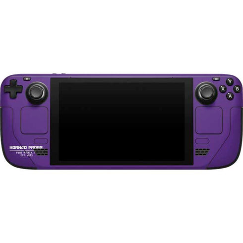 Texas Christian University Horned Frogs Fort Worth Steam Deck Handheld Gaming Computer Skin