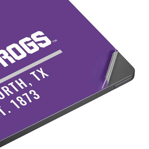 Texas Christian University Horned Frogs Fort Worth Surface Laptop 7 15in Skin